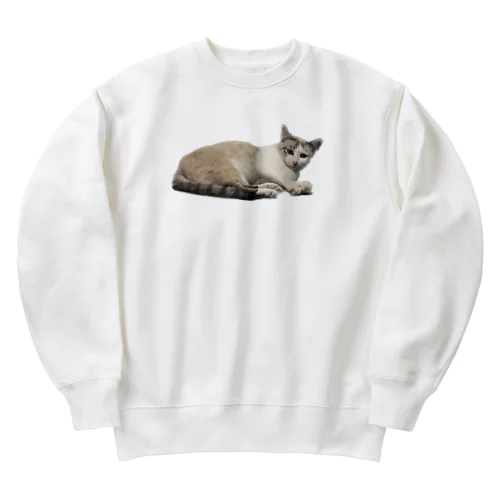 二丁目のロイコちゃん Heavyweight Crew Neck Sweatshirt