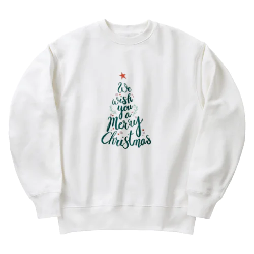 メリークリスマス Heavyweight Crew Neck Sweatshirt