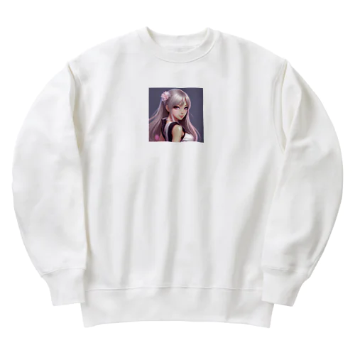 セクシー美少女アイドル Heavyweight Crew Neck Sweatshirt