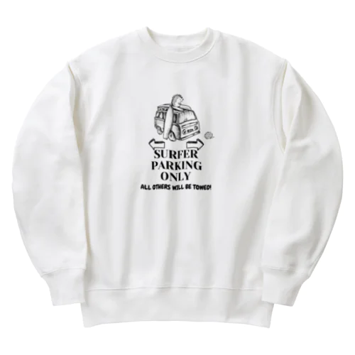 サーファーパーキングオンリー Heavyweight Crew Neck Sweatshirt