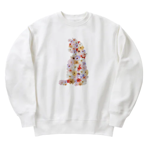 flower2 Heavyweight Crew Neck Sweatshirt