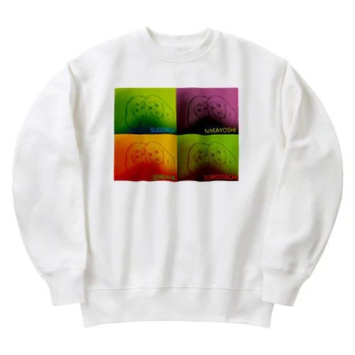 TOMODACHI(4コマ) Heavyweight Crew Neck Sweatshirt