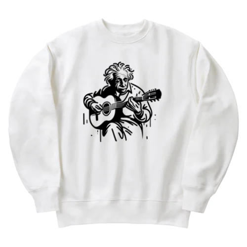 アインシュタインギター Heavyweight Crew Neck Sweatshirt