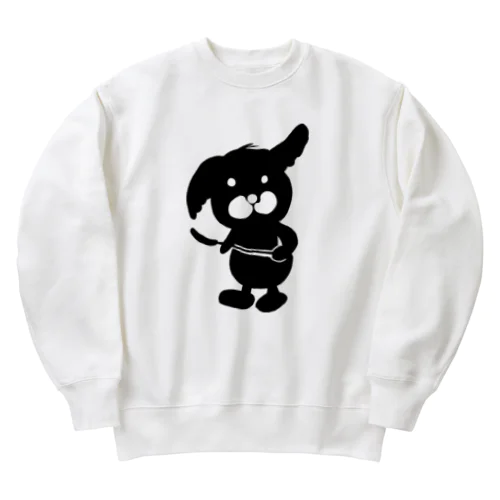 くろうさぎ Heavyweight Crew Neck Sweatshirt