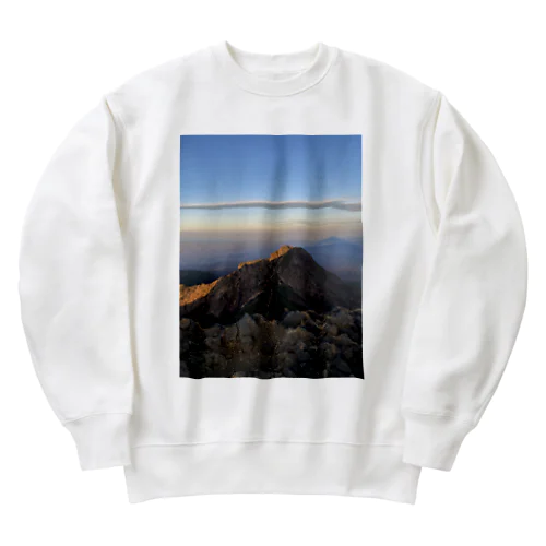 お山シリーズ2 Heavyweight Crew Neck Sweatshirt