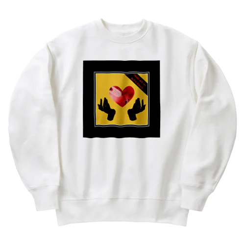 繊細心故取扱注意 Heavyweight Crew Neck Sweatshirt