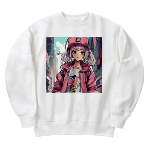 DJキラリ Heavyweight Crew Neck Sweatshirt