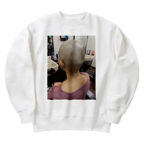 床屋坊主女子 Heavyweight Crew Neck Sweatshirt