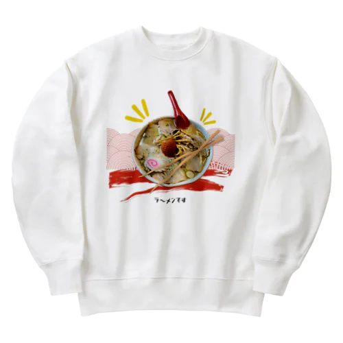 日本「タベモノ」 Heavyweight Crew Neck Sweatshirt