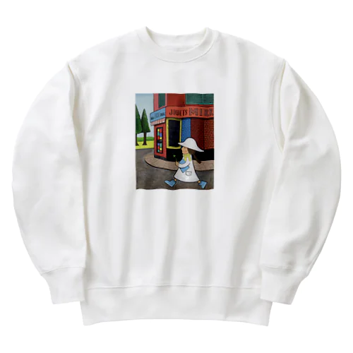 「旅」Voyageons Heavyweight Crew Neck Sweatshirt