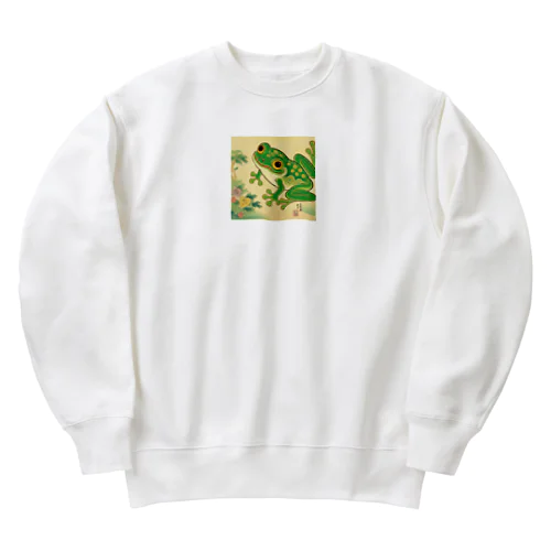 かえるくん Heavyweight Crew Neck Sweatshirt