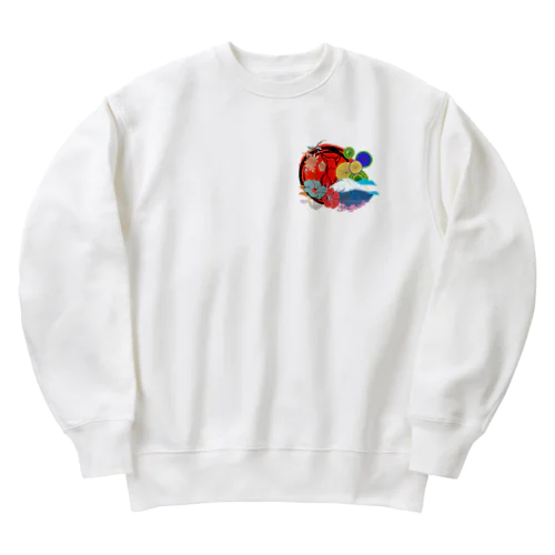 これぞ和！！ Heavyweight Crew Neck Sweatshirt