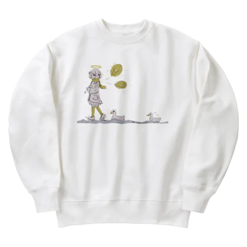 帰りみち Heavyweight Crew Neck Sweatshirt