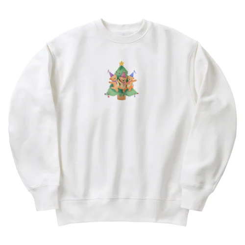 クリスマスベアーズ Heavyweight Crew Neck Sweatshirt