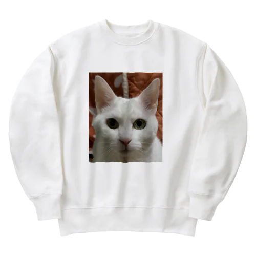 白猫バニラ Heavyweight Crew Neck Sweatshirt