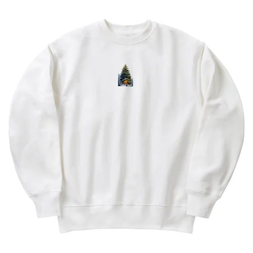 クリスマスツリー Heavyweight Crew Neck Sweatshirt