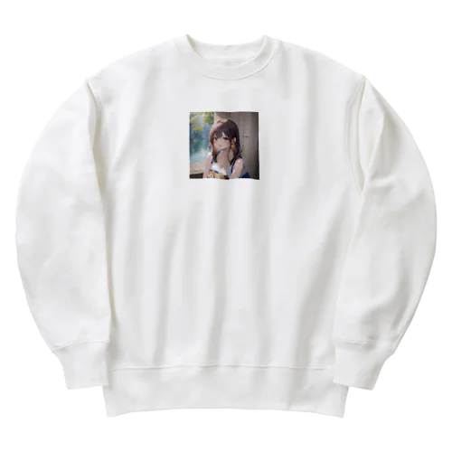 森の物語 Heavyweight Crew Neck Sweatshirt