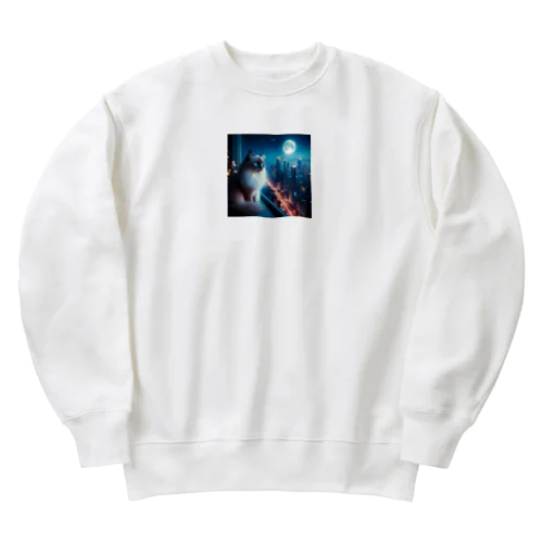 長毛くん Heavyweight Crew Neck Sweatshirt