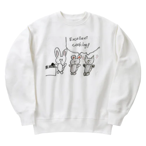 Excellent Cooking Heavyweight Crew Neck Sweatshirt