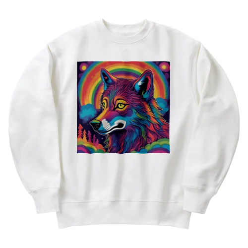 ユメウルフ Heavyweight Crew Neck Sweatshirt