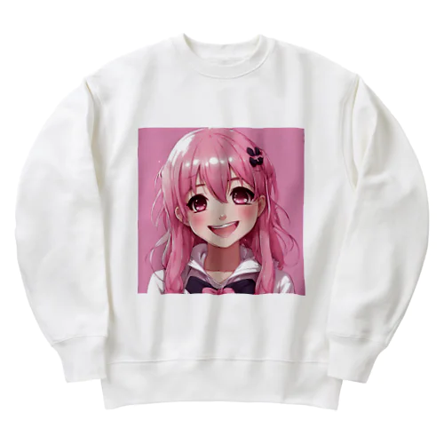 MOE-chan Heavyweight Crew Neck Sweatshirt