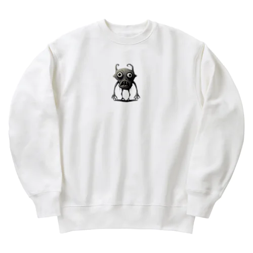 キモピクミン Heavyweight Crew Neck Sweatshirt