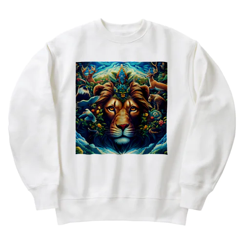 ライオン Heavyweight Crew Neck Sweatshirt