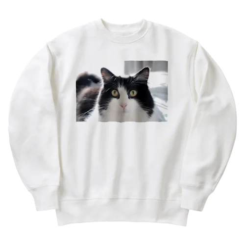 れおるの真顔 Heavyweight Crew Neck Sweatshirt