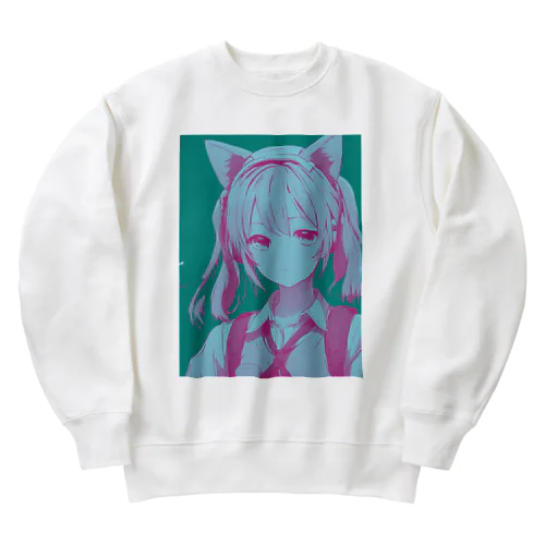 ミスティックキャットN22 Heavyweight Crew Neck Sweatshirt