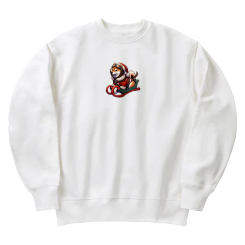 柴ライダーサンタ Heavyweight Crew Neck Sweatshirt