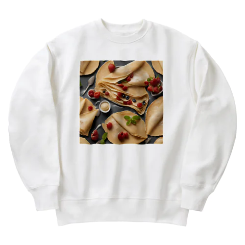 ダンシングクレープ Heavyweight Crew Neck Sweatshirt