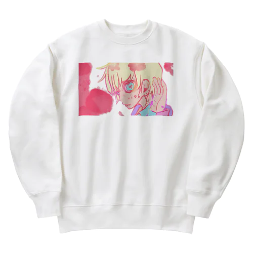 何? Heavyweight Crew Neck Sweatshirt