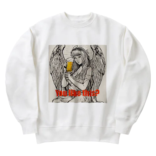 Angel beer Heavyweight Crew Neck Sweatshirt