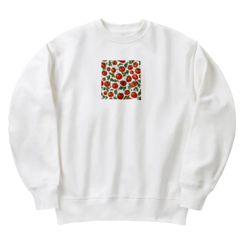 トマト Heavyweight Crew Neck Sweatshirt