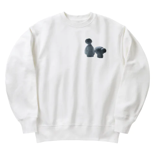 隣の芝生が青すぎる Heavyweight Crew Neck Sweatshirt