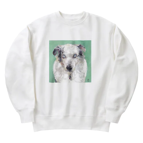 オーストラリアンシェパード① Heavyweight Crew Neck Sweatshirt