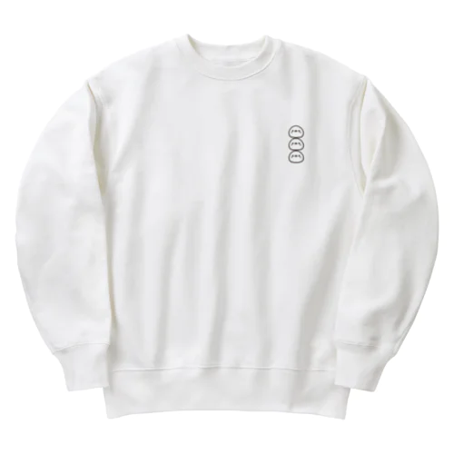 ひよこ家族 Heavyweight Crew Neck Sweatshirt