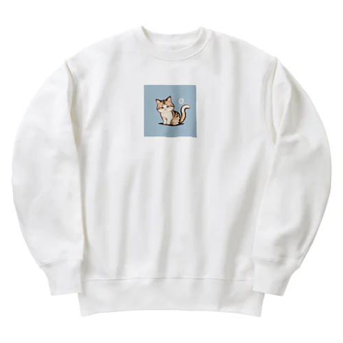 にゃるほどキャッツ Heavyweight Crew Neck Sweatshirt