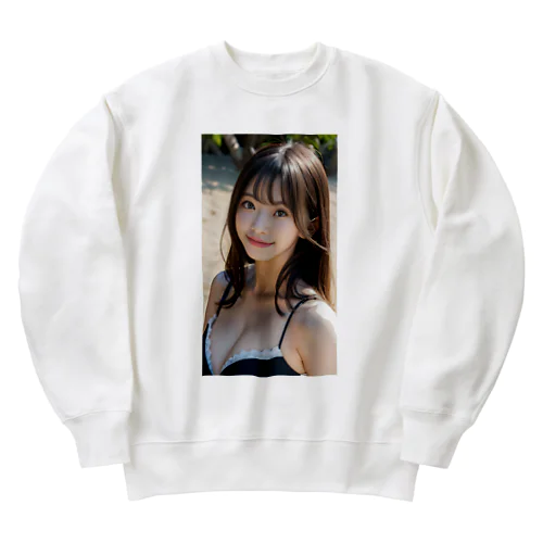 AI彼女＃１７ Heavyweight Crew Neck Sweatshirt