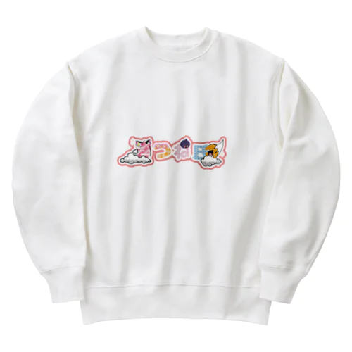 きつね氏 Heavyweight Crew Neck Sweatshirt