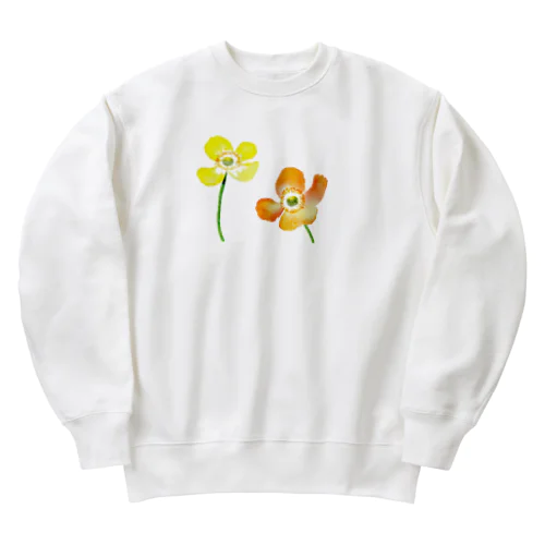 ポピー Heavyweight Crew Neck Sweatshirt