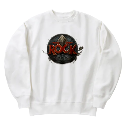 ROCKな山脈 Heavyweight Crew Neck Sweatshirt