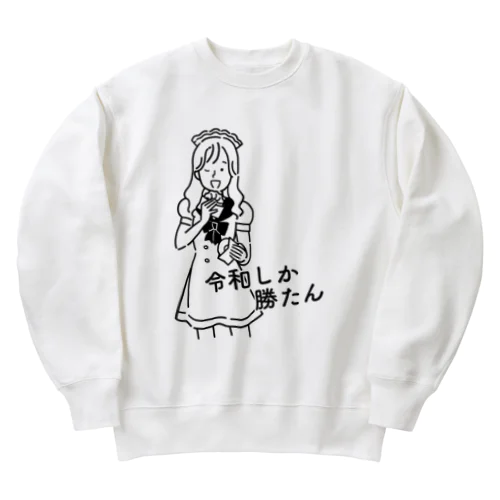 ミニキャラ♡スーパーチーフ令和 Heavyweight Crew Neck Sweatshirt