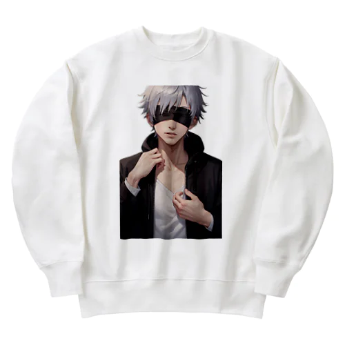 五條　悟飯 Heavyweight Crew Neck Sweatshirt