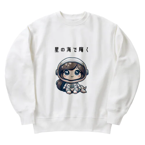 宇宙のマーメイド Heavyweight Crew Neck Sweatshirt