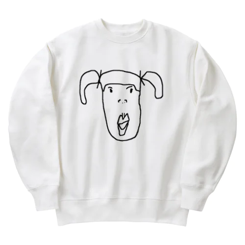 三郷乱バイク Heavyweight Crew Neck Sweatshirt