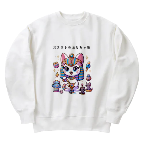 神猫の遊び時間 Heavyweight Crew Neck Sweatshirt