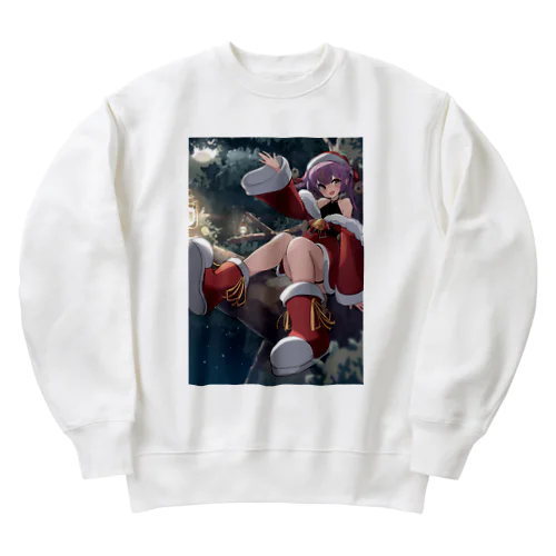 クリスマすずみんグッズ🦉🎀 Heavyweight Crew Neck Sweatshirt