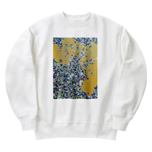 gushing / 絵画 / 印象派 / 創作 Heavyweight Crew Neck Sweatshirt