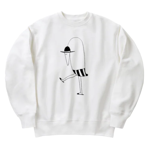 「スリッパさん」 Heavyweight Crew Neck Sweatshirt